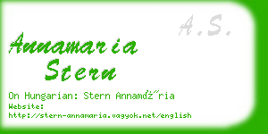 annamaria stern business card